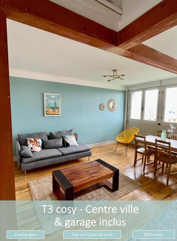 Les toits de Toulouse - T3 & GARAGE