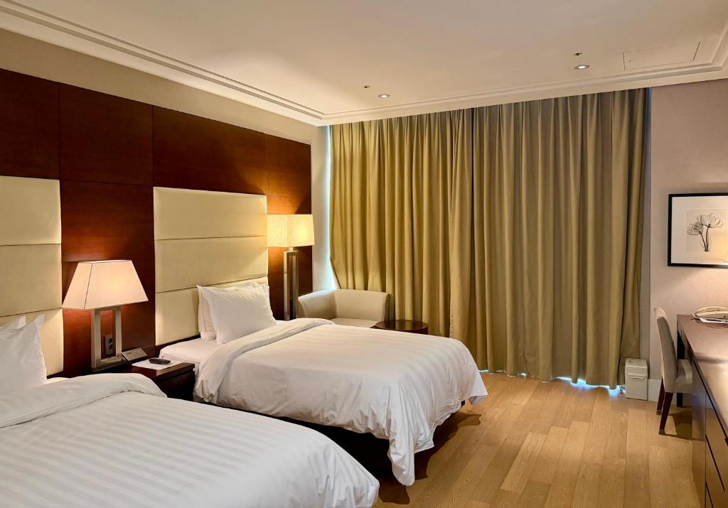 BREEV GWANGJU by LOTTE HOTELS, formerly Ramada Plaza by Wyndham Gwangju - Standaard Tweepersoonskamer Met 2 Aparte Bedden
