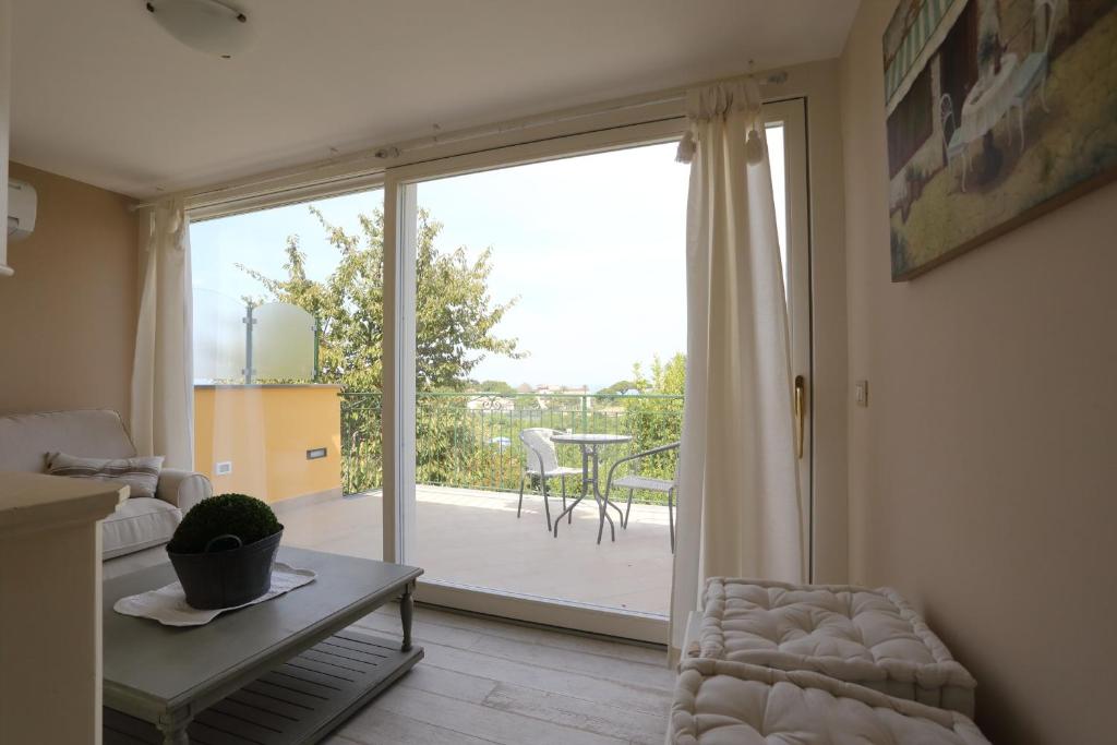 Balkón nebo terasa v ubytování Ambrosio Relais