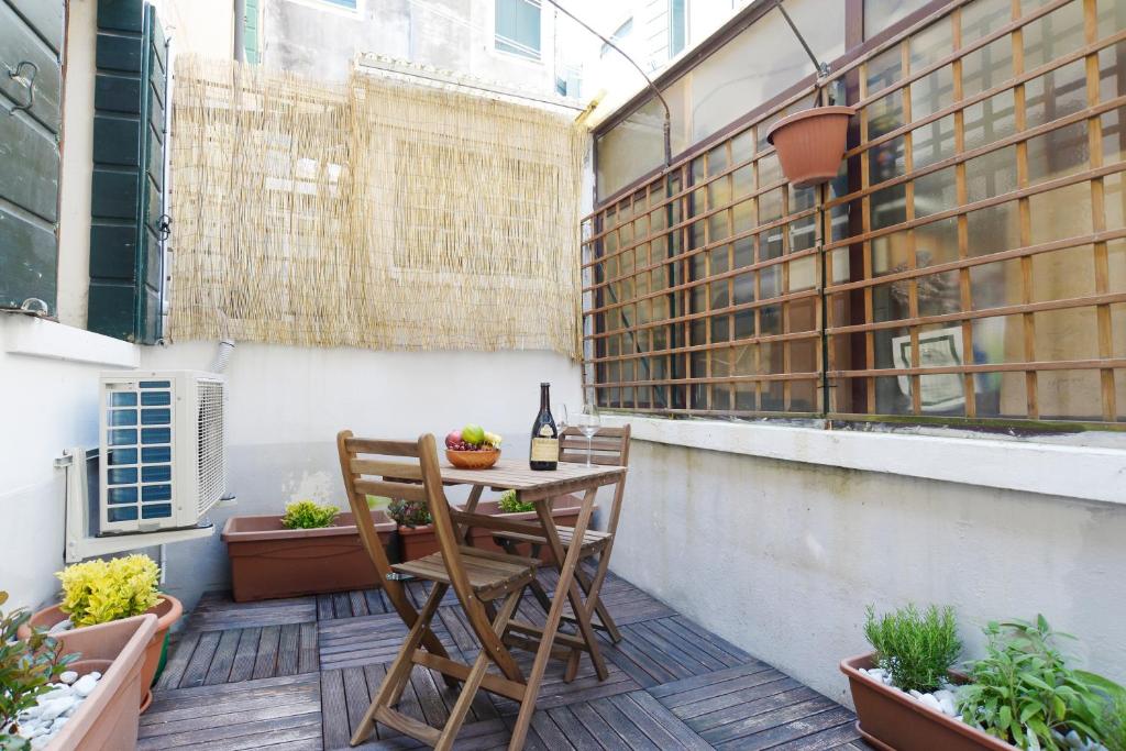 Balkón alebo terasa v ubytovaní Venice Murano Flat