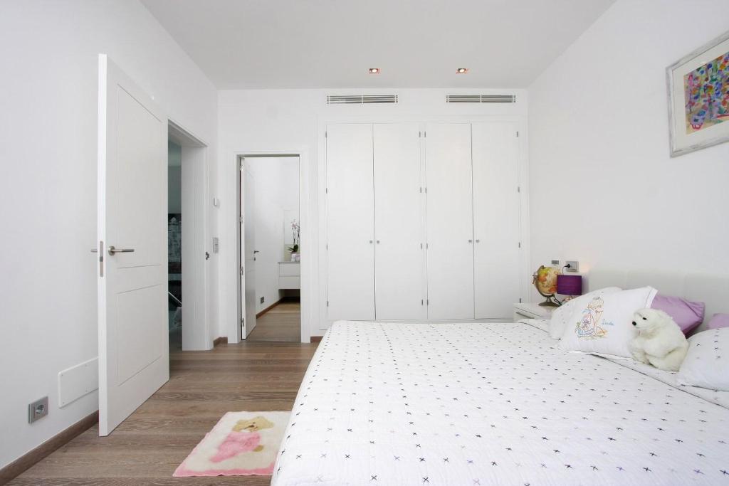 Postel nebo postele na pokoji v ubytování Casa Linda