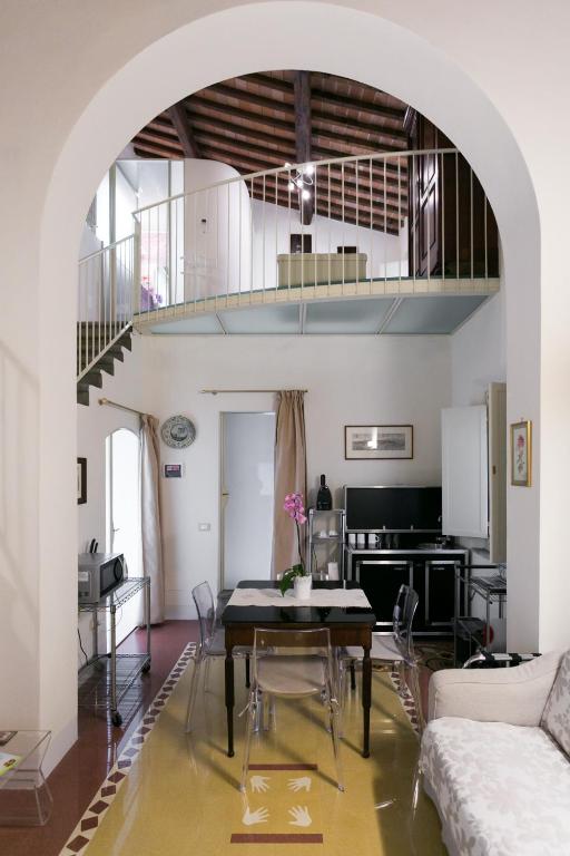 Część wypoczynkowa w obiekcie Relais Pacinotti Apartments