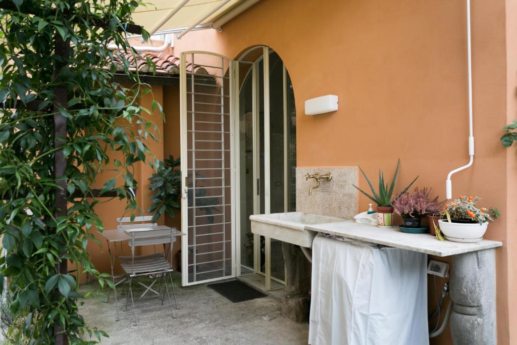 Balkon lub taras w obiekcie Relais Pacinotti Apartments