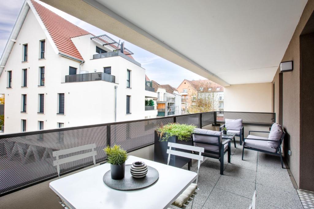 Superbe T3 neuf avec balcon & parking – photo 6