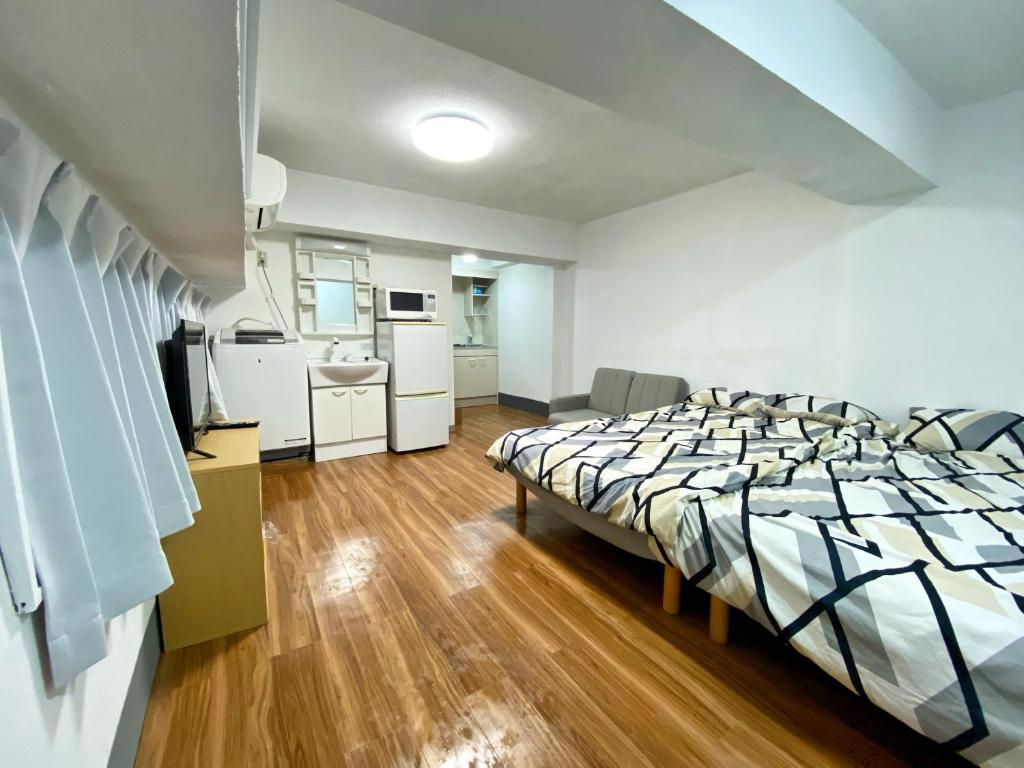 Skytree車站徒步5分 Tokyo東京夜景 機場直達 帶廚房 洗衣機 電梯 Amin Hotel 1B