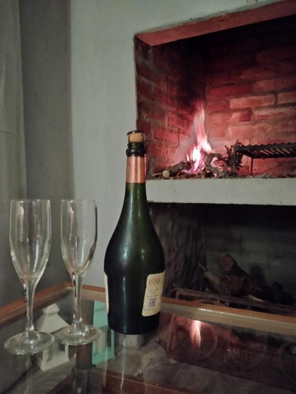 Praia quinta, Piscina Climatizada y Fogon