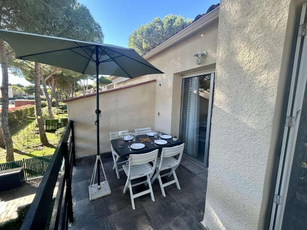 Studio cabine et mezzanine pour 4 couchages - Cap d'Agde CT029-236
