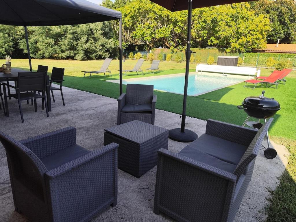 Maison de vacances avec piscine