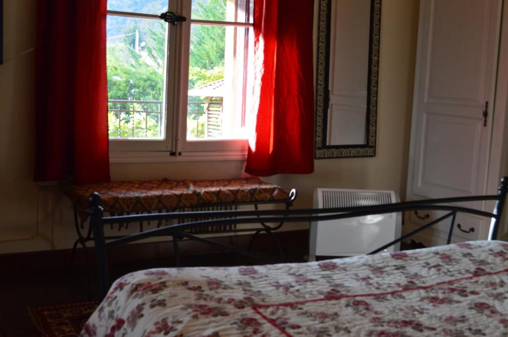 Postel nebo postele na pokoji v ubytování Villa Lafabregue