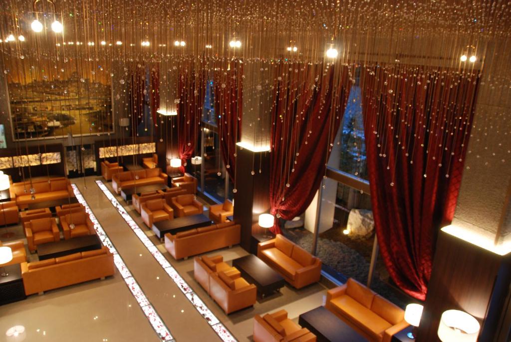 Posezení v ubytování International Hotel Ube