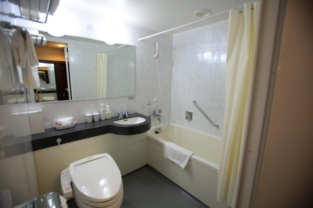 Koupelna v ubytování International Hotel Ube