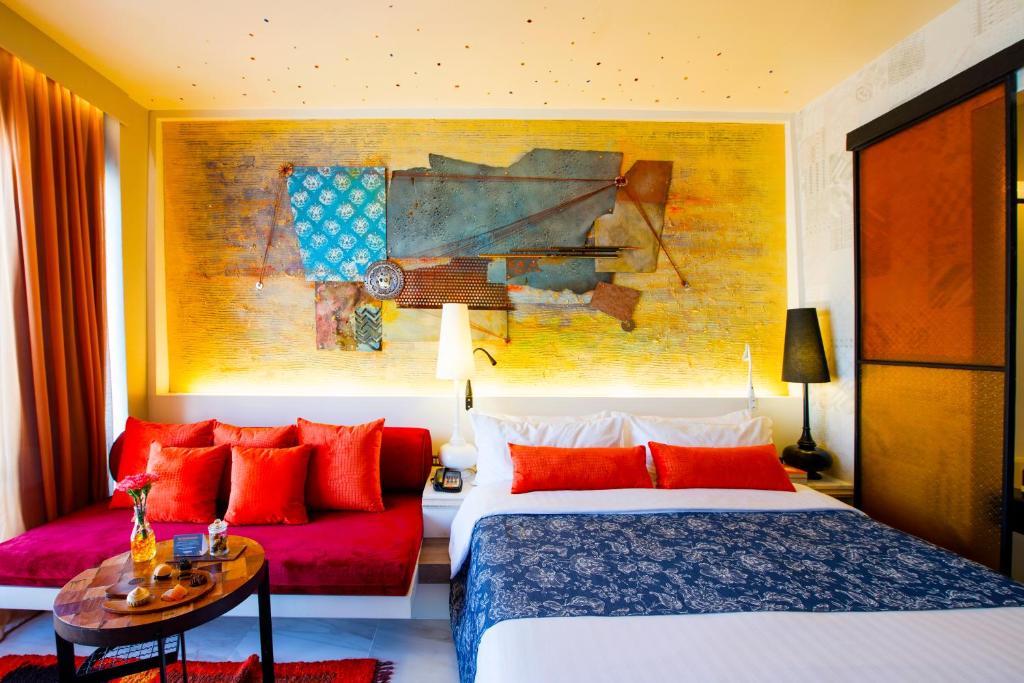 Кровать или кровати в номере Siam@Siam, Design Hotel Bangkok