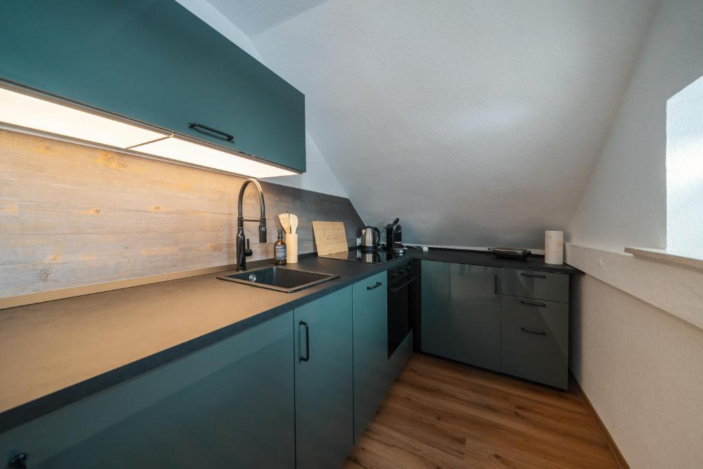 FeWo Janks - S3 - Modern old town apartment - Appartement Met 1 Slaapkamer