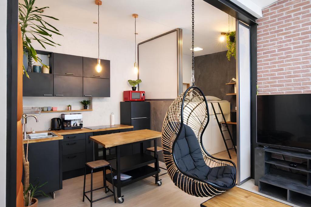 Le Petit Loft Centre Historique Rouen Gare CHU - Linge & Ménage Inclus