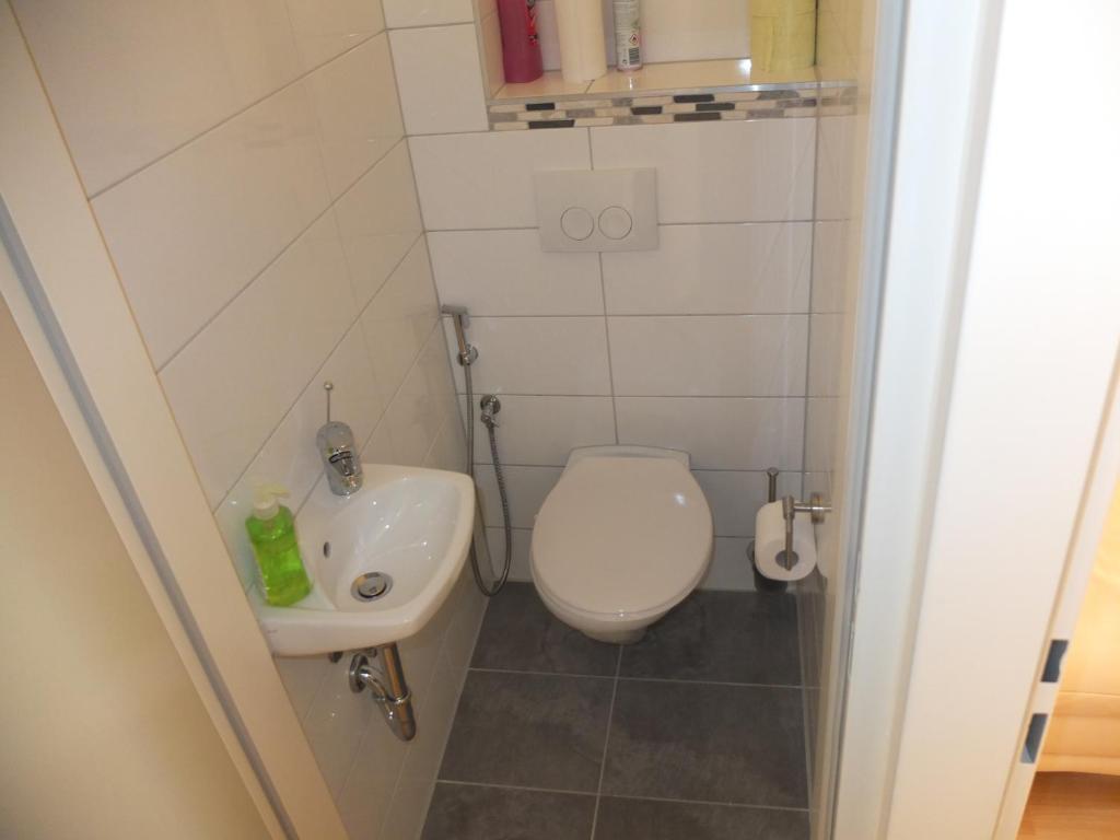 Kúpeľňa v ubytovaní Leopoldauer Apartment