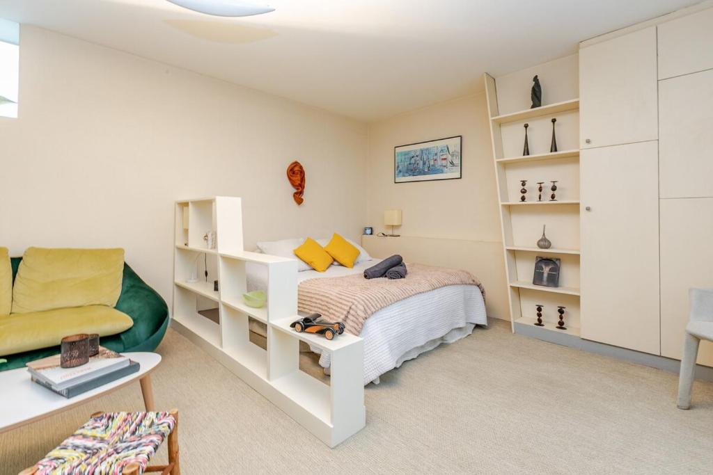 Studio spacieux, chic et calme, près du Bon Marché