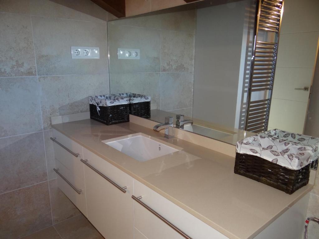 A bathroom at Casa Migalet