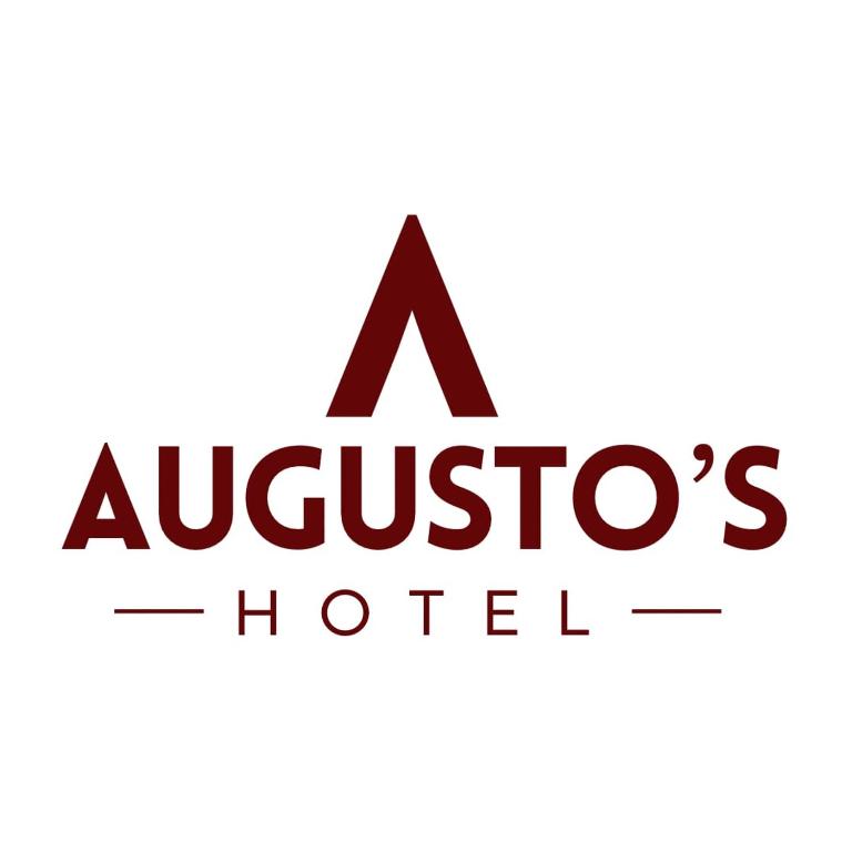 a logo for a australia hotel at Augustos Hotel in Santo Antônio de Jesus