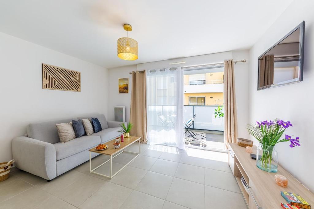 Lumineux T2 Avec balcon, Netflix à Nice