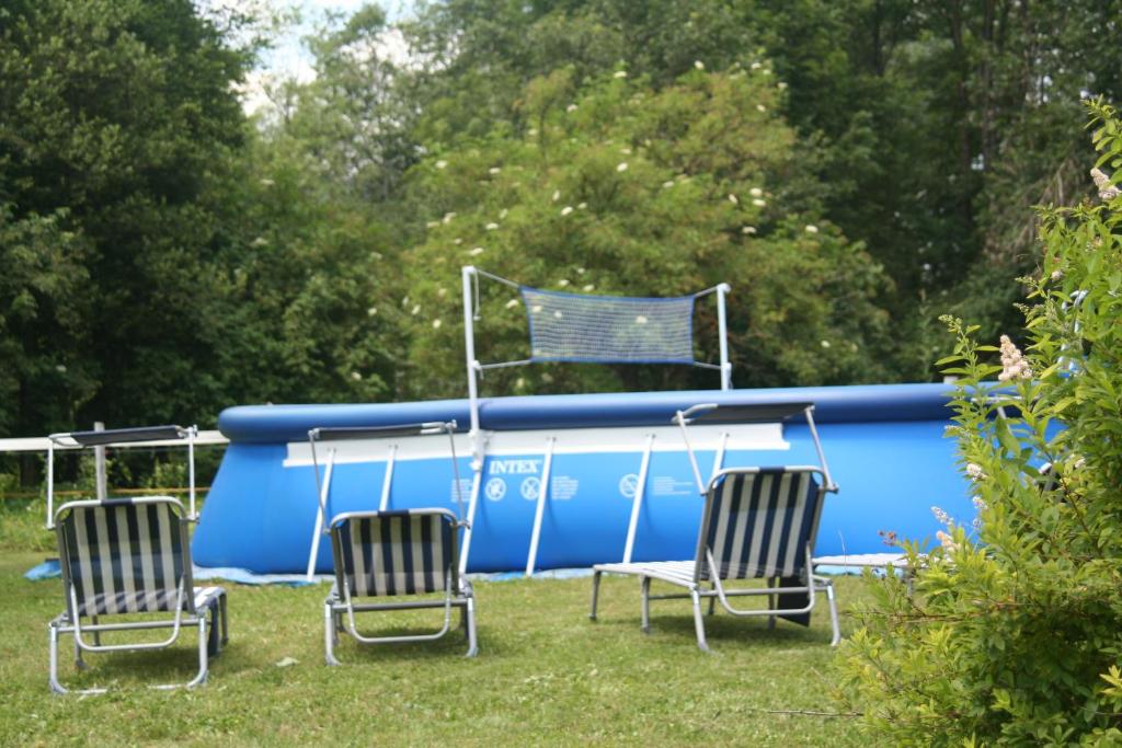 Bazén v ubytovaní Das kleine Paradies alebo v jeho blízkosti