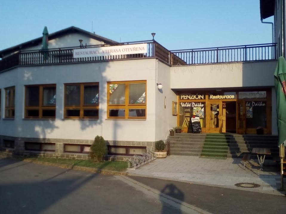 Budova, kde se penzion nachází