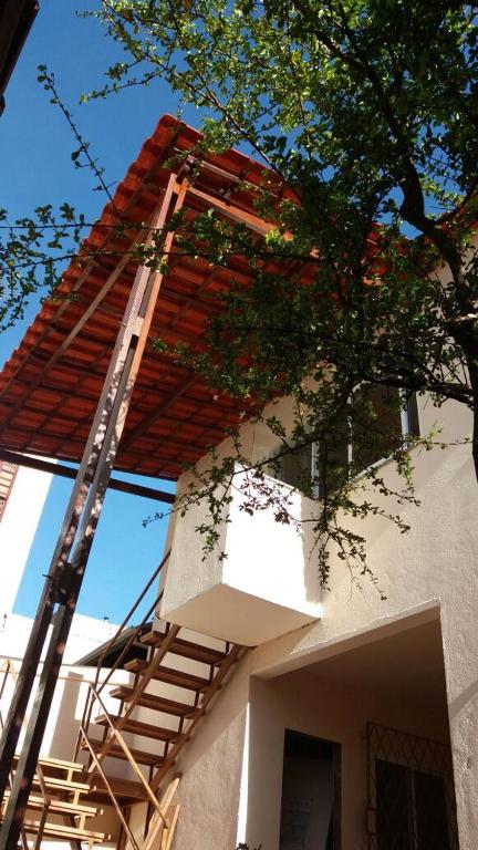 Balkón nebo terasa v ubytování Hostel Casa Mineira