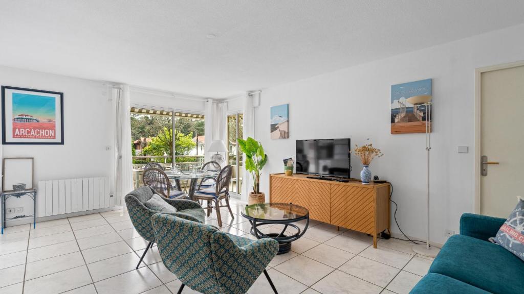 Spacieux 3 pièces avec terrasse, plage à 3 min, linge et ménage inclus