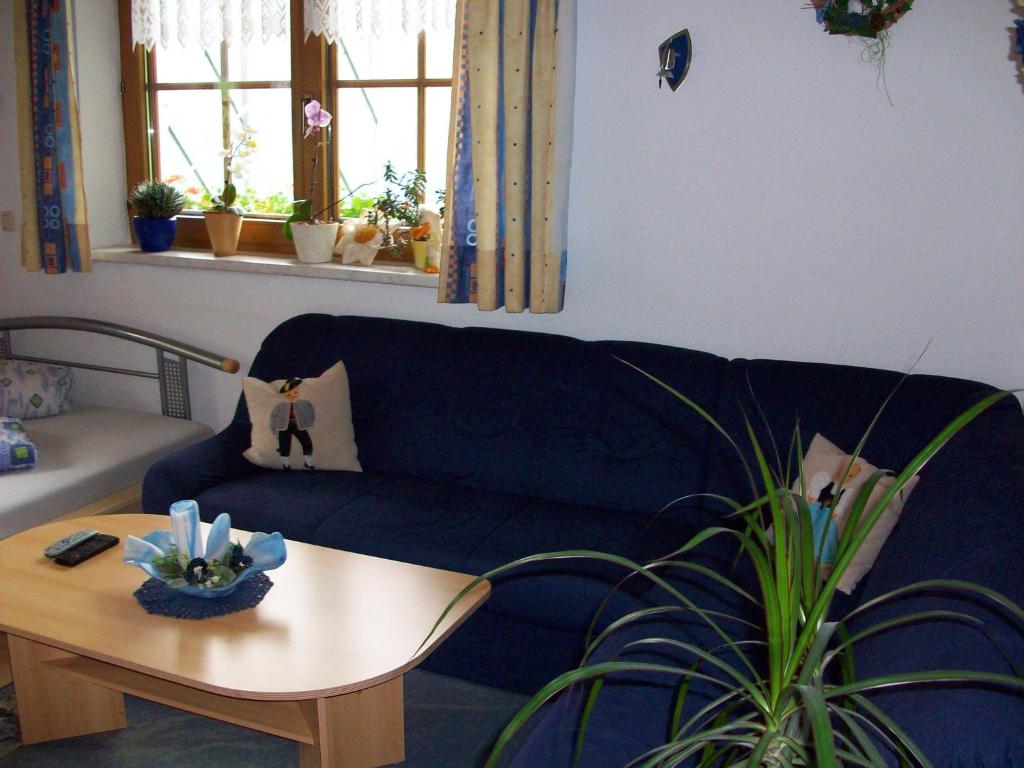Posezení v ubytování Gästehaus Flörl
