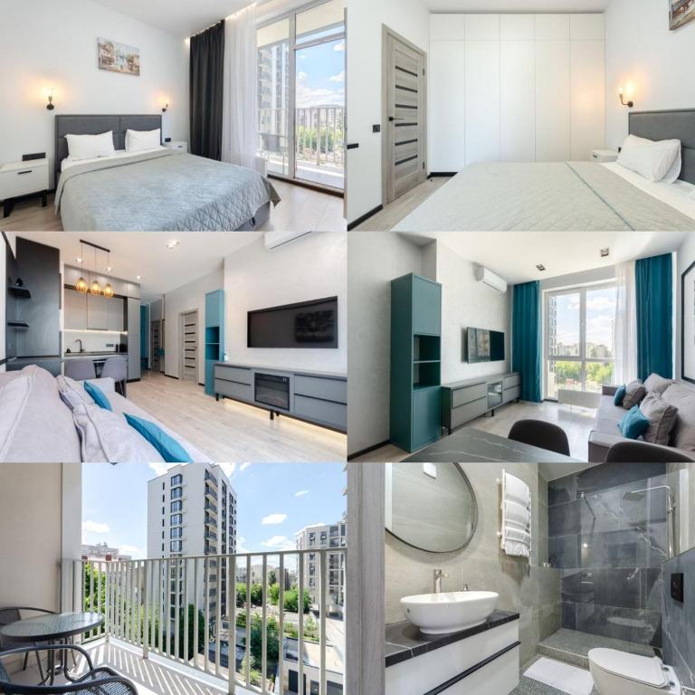 5-104a Yaroslaviv Grad, Bulvarno Kudriavska 17, Kyiv centre, Golden Gate metro nearby, fantastic city view, 15 kW backup power, Petrovdim Apartment photo 5