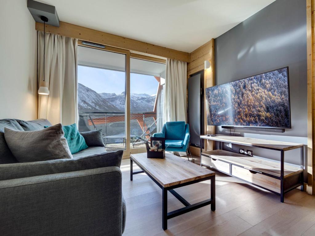 Appartement moderne 5 pers. en centre-ville avec Wifi à Tignes