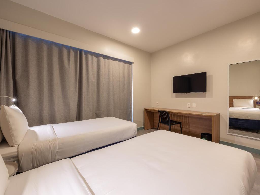 B&B HOTEL Rio Copacabana Forte - ツインルーム バルコニー付