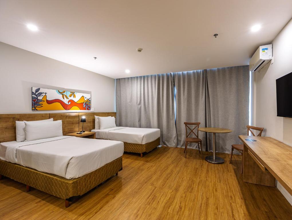B&B HOTEL Rio Copacabana Forte - Quarto Twin Deluxe Com Varanda
