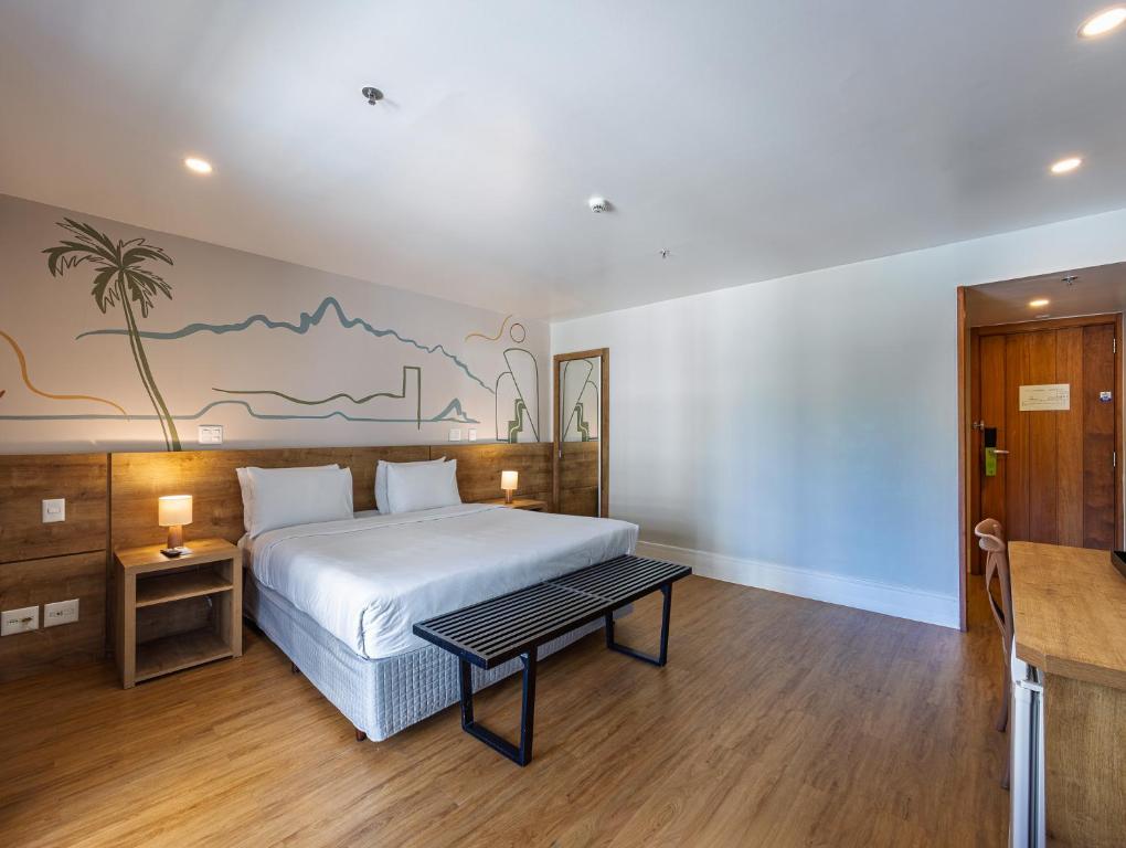 B&B HOTEL Rio Copacabana Forte - Quarto Duplo Deluxe Com Varanda