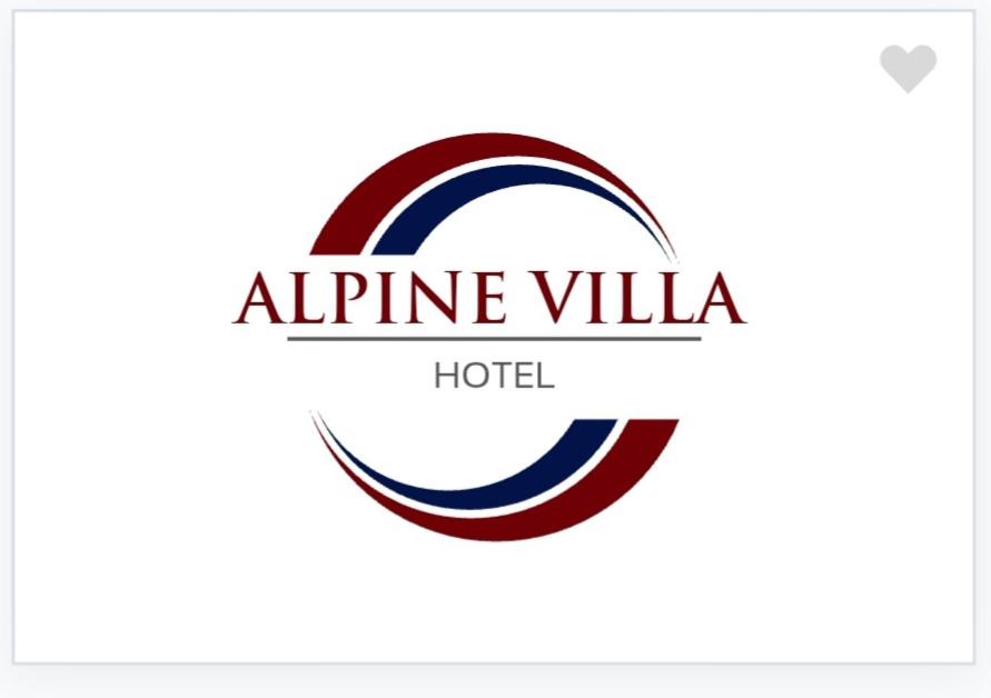a logo for an airline villa hotel at Alpina Villa Hotel in Taba