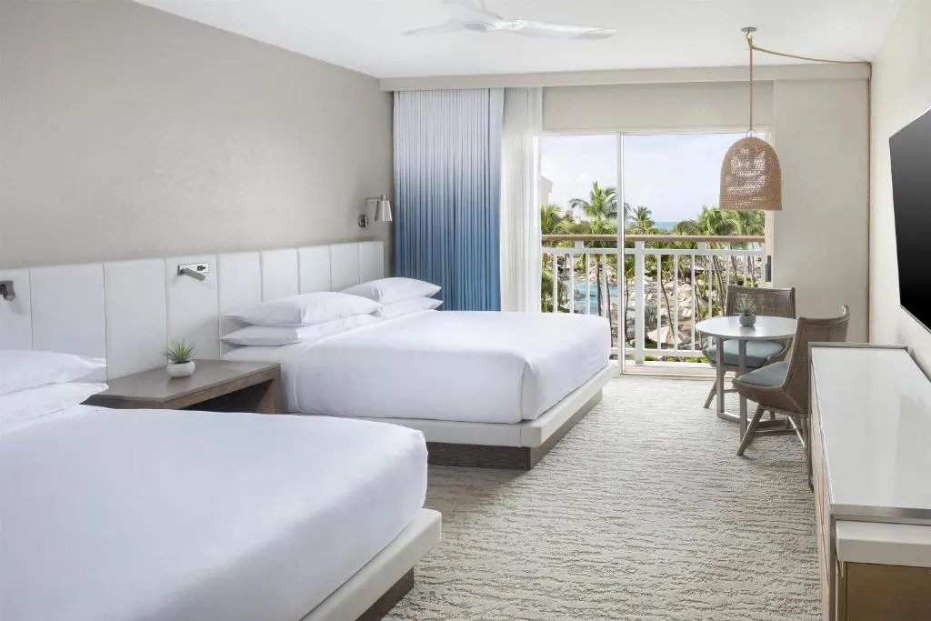 Queen Room with Two Queen Beds and Resort View