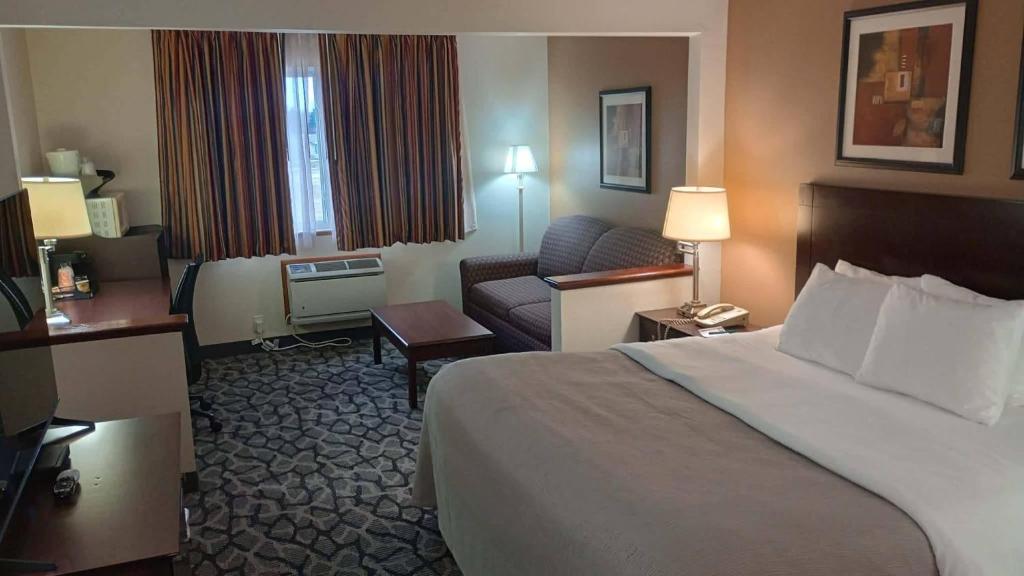 Quality Inn & Suites Eldridge Davenport North - キングスイート ソファベッド付 禁煙