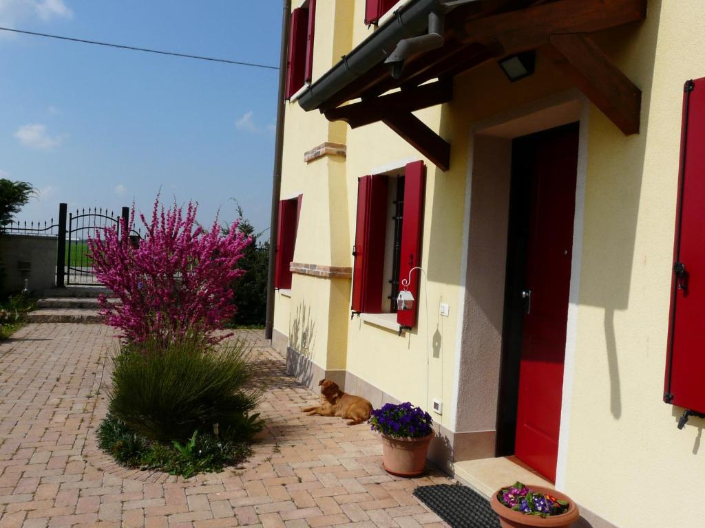 Budova, kde se bed and breakfast nachází