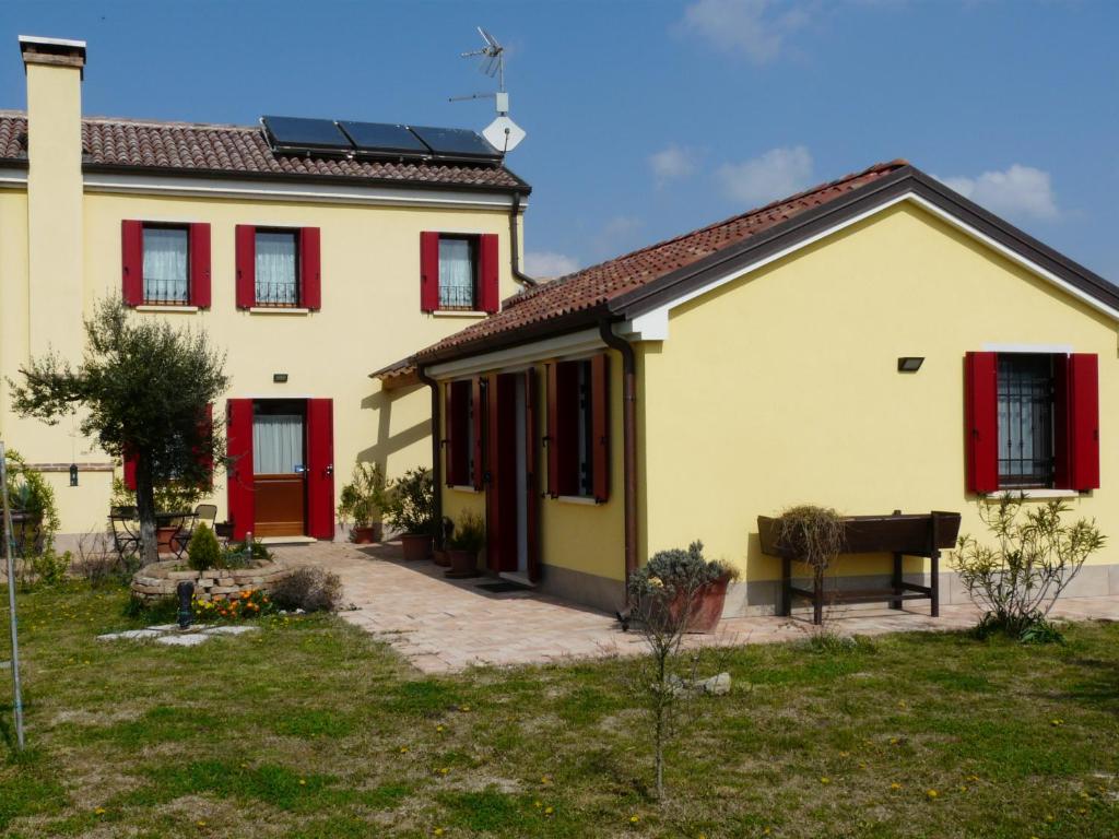 Budova, kde se bed and breakfast nachází