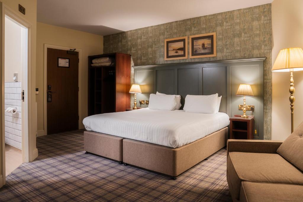 The Tynemouth Castle Inn - The Inn Collection Group - 带花园的双人或双床间