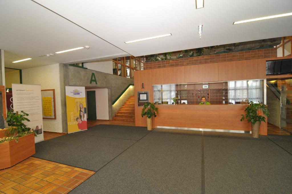 Vstupní hala nebo recepce v ubytování Hotel Sommerhaus am Internats-Campus