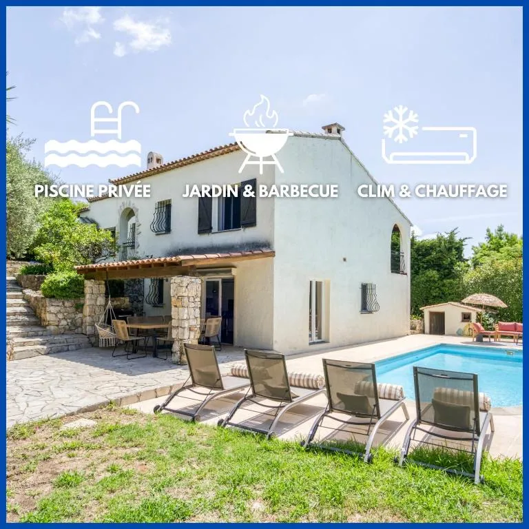 Villa Inti - piscine, jardin privé & barbecue