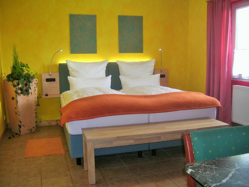 Postel nebo postele na pokoji v ubytování Casa Andelka