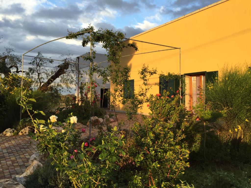 Zahrada ubytování Agriturismo Mele