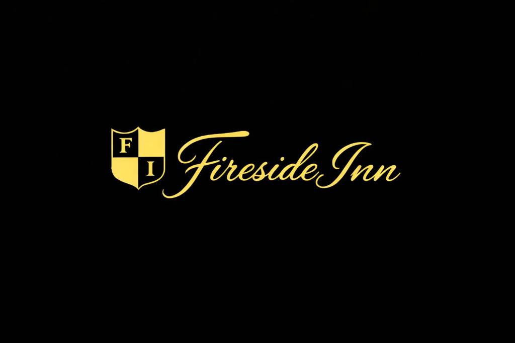 a sign that reads firefly run with a gold lettering at Fireside Inn in King City