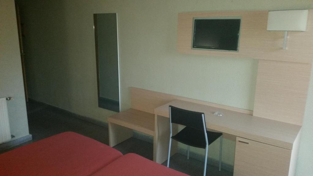 TV a/nebo společenská místnost v ubytování Mont-Park