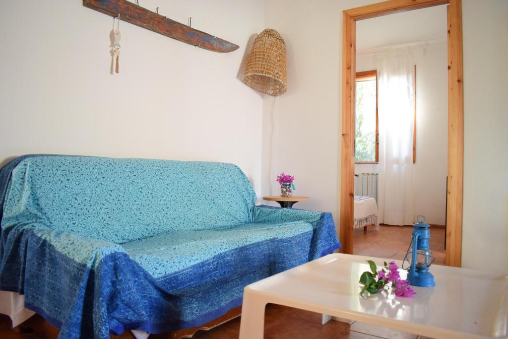 Posezení v ubytování Casa Bedda
