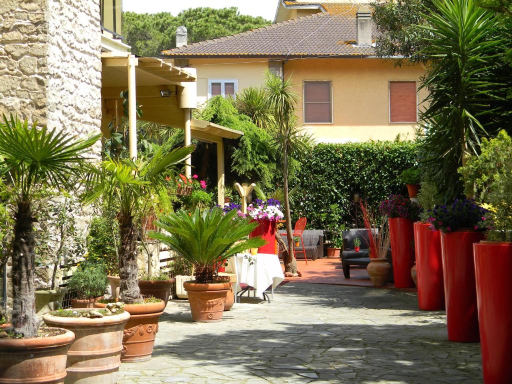 Zahrada ubytování Hotel La Torraccia