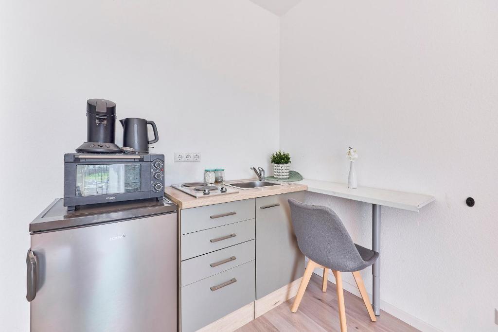 ELA Apartments Mannheim - Estudio Con Balcón