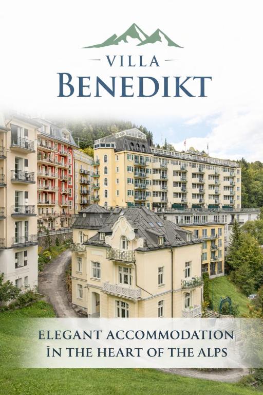 an apartment accommodation in the heart of the arts at Villa Benedikt in Bad Gastein