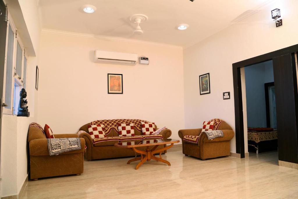 Zona de estar de Tuk Tuk Homestay